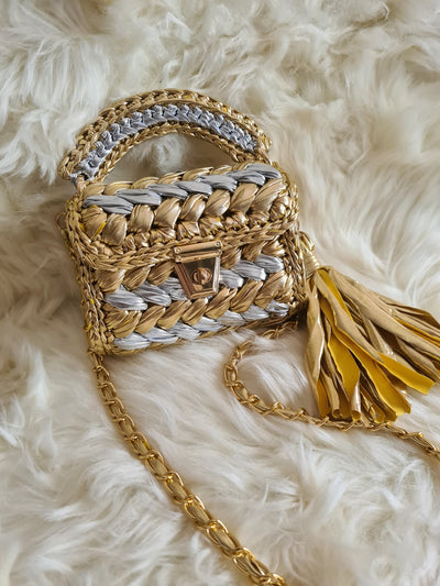 Gold and Silver marshmallow bag