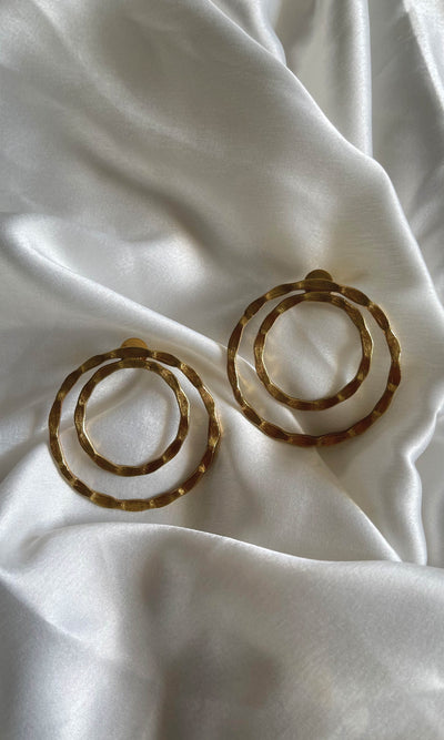 Ganges - Gold Earrings