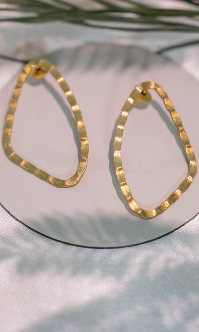 Ora - Gold Earrings