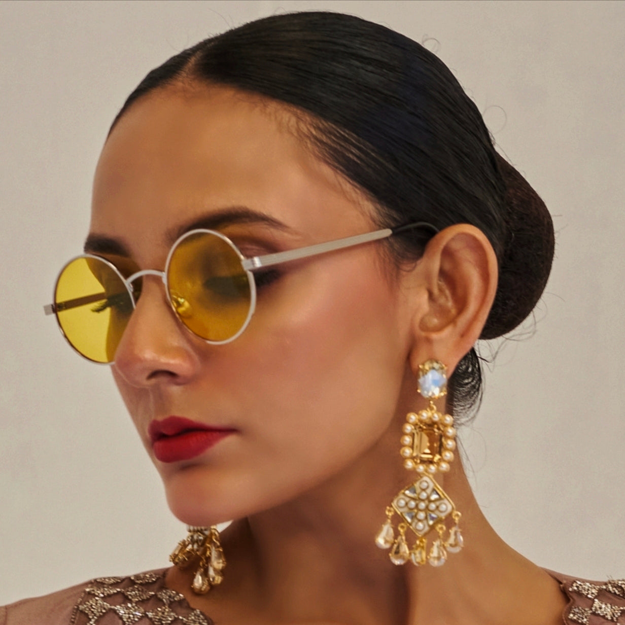 Zahara Earrings ( Gold)