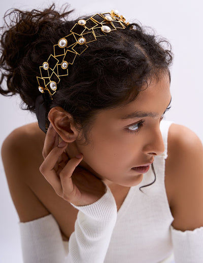 Princess Lea Hairband/Neckpiece